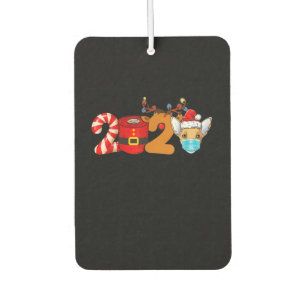 Weihnachten 2020 Chihuahua Lieblings-Toilettenpapi Autolufterfrischer