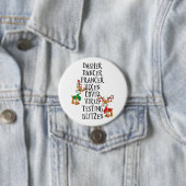 Weihnachten 2020 Covid Reindeer ernennt Funny Button (Beispiel)