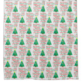 Weihnachten 2020 duschvorhang (Vorderseite)