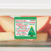 Weihnachten 2020 etiketten (Befestigt)