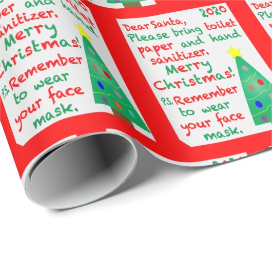 Weihnachten 2020 geschenkpapier (Rolleneckpunkt)
