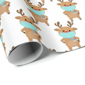 Weihnachten 2020 im Facemask Geschenkpapier (Rolleneckpunkt)