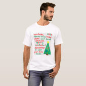 Weihnachten 2020 in Erinnerung T-Shirt (Vorne ganz)