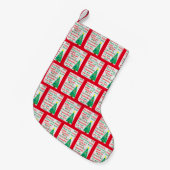 Weihnachten 2020 kleiner weihnachtsstrumpf (Vorderansicht (hängend))
