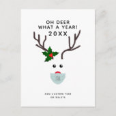 Weihnachten 2020-Logo-Maske-Reindeer (Vorderseite)
