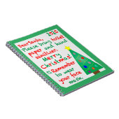 Weihnachten 2020 notizblock (Rechte Seite)