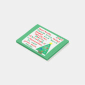 Weihnachten 2020 post-it klebezettel (angewinkelt)
