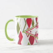 Weihnachten 2020 Retro Kaffee Tasse (Links)