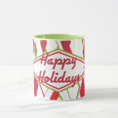 Weihnachten 2020 Retro Kaffee Tasse (Zentrum)