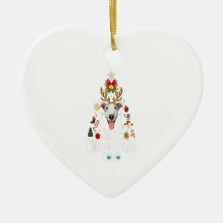 Weihnachten 2020 Tree Greyhound Maske Kostüm Keramik Ornament
