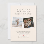 Weihnachten 2020 Von Hand gezeichnet Red Tartan Ho (Vorderseite)