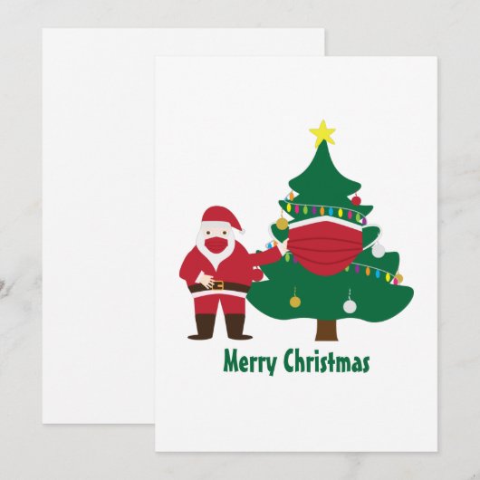 Weihnachten 2020 Weihnachten und Baum (Vorne/Hinten)