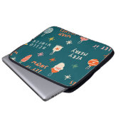 Weihnachten 2020: Ziermuster Laptopschutzhülle (Vorne Knopf)