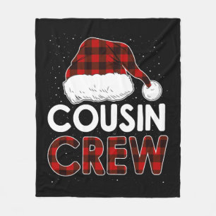 Weihnachten 2021 Cousin Crew Fleecedecke