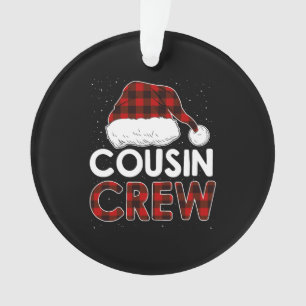 Weihnachten 2021 Cousin Crew Ornament