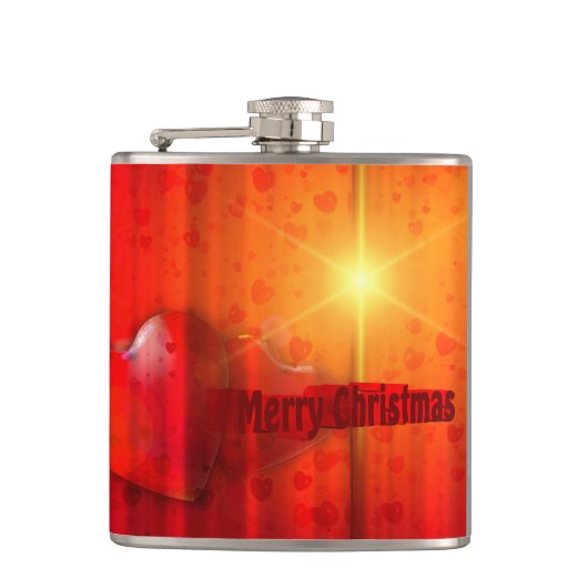Weihnachten 2021 flachmann (Vorderseite)