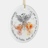 Weihnachten 2021 - Keramik Ornament (Rechts)