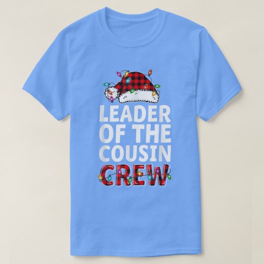 Weihnachten 2021 Leiter der Cousin-Crew Buffalo R T-Shirt (Design vorne)