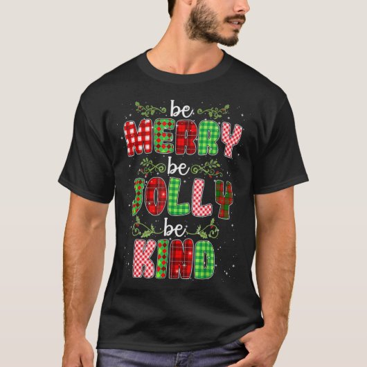 Weihnachten 2021 Sei froh, sei fröhlich, sei freun T-Shirt (Vorderseite)