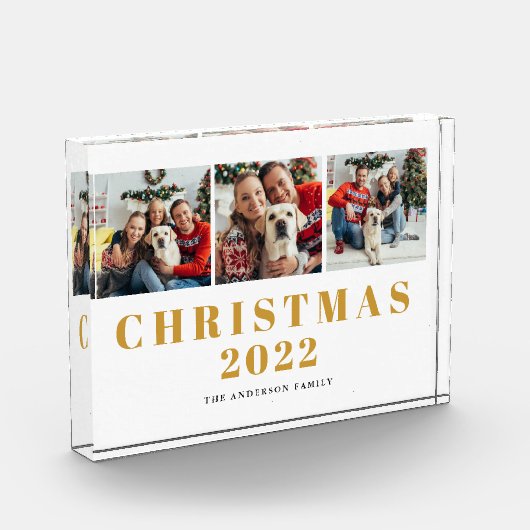 Weihnachten 2022 Collage Fotoblock (Links)