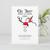 Weihnachten 2022 Gasmeme Reindeer Familie (Stehend Vorderseite)