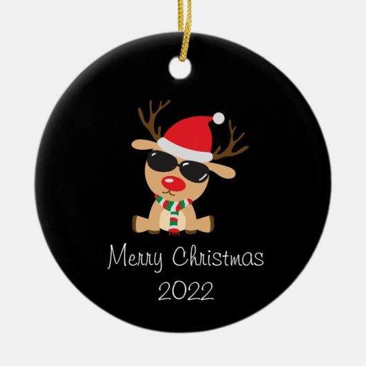Weihnachten 2022 Keramik Keramik Ornament (Vorne)