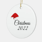 Weihnachten 2022 keramik ornament (Links)