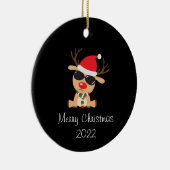 Weihnachten 2022 Keramik Ornament (Rechts)