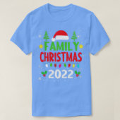 Weihnachten 2022 Matching Family Team Santa Squad T-Shirt (Design vorne)