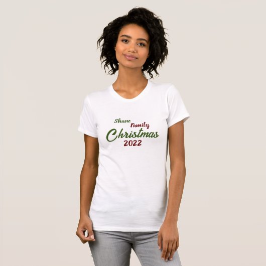 Weihnachten 2022 T - Shirt (Vorne ganz)