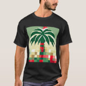 Weihnachten 2022 T - Shirt mit Palm (Vorderseite)