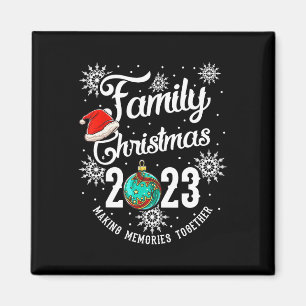 Weihnachten 2023 Erinnerungen zusammenbauen Magnet