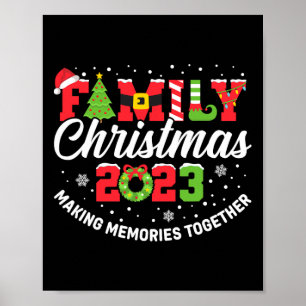 Weihnachten 2023 Matching Outfit Xmas Squad S Poster