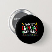 Weihnachten 2023 Weihnachtsmannmütze Crew Spaß Fra Button (Vorne & Hinten)