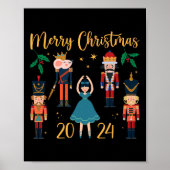 Weihnachten 2024 Clara und Nutcracker Ballett Paja Poster (Vorne)
