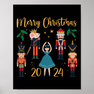 Weihnachten 2024 Clara und Nutcracker Ballett Paja Poster