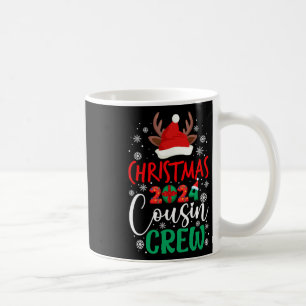 Weihnachten 2024 Cousin Crew Reindeer Xmas Weihnac Kaffeetasse