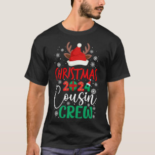 Weihnachten 2024 Cousin Crew Reindeer Xmas Weihnac T-Shirt