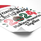 Weihnachten 2024 Erinnerungen zusammenbauen Fotodruck (Ecke)