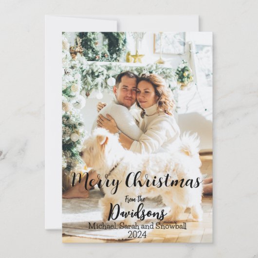 Weihnachten 2024 - Foto (Vorderseite)