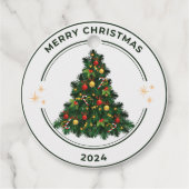 Weihnachten 2024 - Geschenk-Tag Geschenkanhänger (Vorderseite)