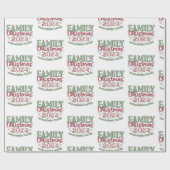 Weihnachten 2024 geschenkpapier (Flach)