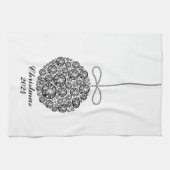 Weihnachten 2024 geschirrtuch (Horizontal)