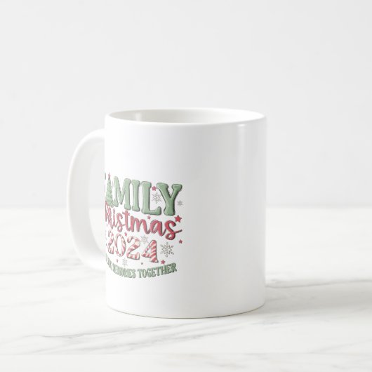 Weihnachten 2024 kaffeetasse (Vorderseite Links)