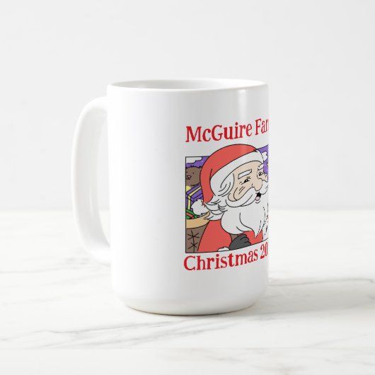 Weihnachten 2024 kaffeetasse (Vorderseite Links)