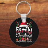 Weihnachten 2024 Matching Outfit Xmas Squad S Schlüsselanhänger (Vorderseite)