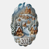 Weihnachten 2024 ornament karte (Rechts)
