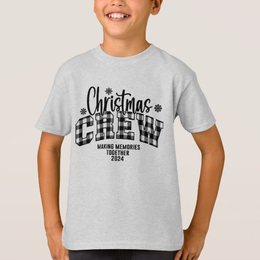 Weihnachten 2024 Personalisierter T - Shirt (Vorderseite)