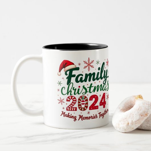 Weihnachten 2024 Tasse Erinnerungen zusammenbauen (Mit Donut)