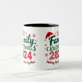 Weihnachten 2024 Tasse Erinnerungen zusammenbauen (Mittel)
